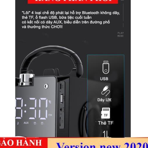 Loa bluetooth Siêu Bass, Siêu Trầm, Màn hình Led tràn viền