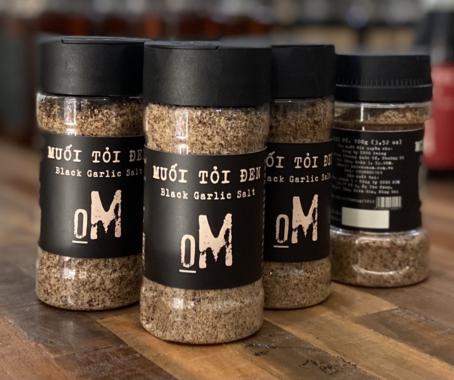 Muối tỏi đen 100g