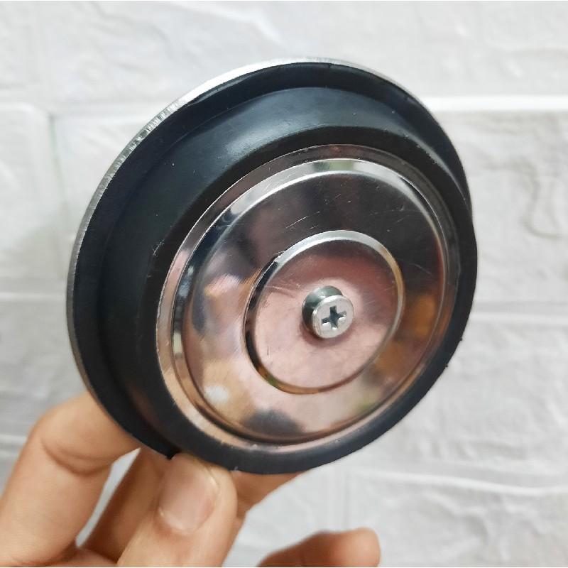Bộ giỏ lọc và nắp chặn rác bồn rửa chén bằng inox