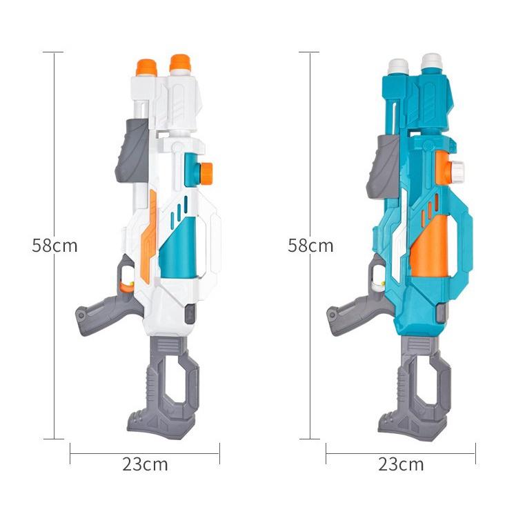 Sung Phun Nước Đồ Chơi 2 Nòng Loại To - Đồ chơi phun nước áp lực 2 tia cực xa cực hot món quà cho trẻ em