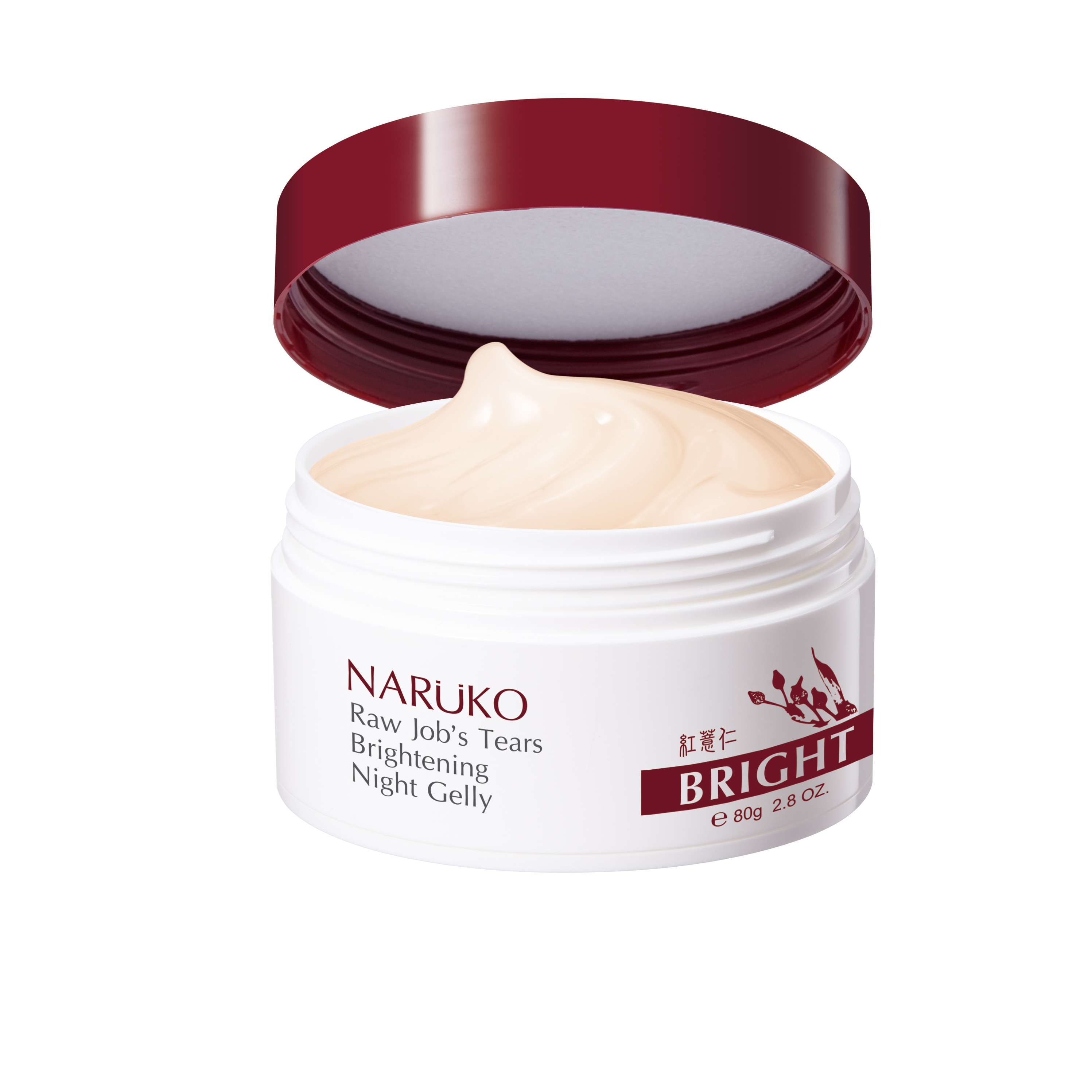 Naruko – Ý dĩ nhân đỏ sáng da – Mask ngủ – Raw Job’s Tears Brightening Night Gelly