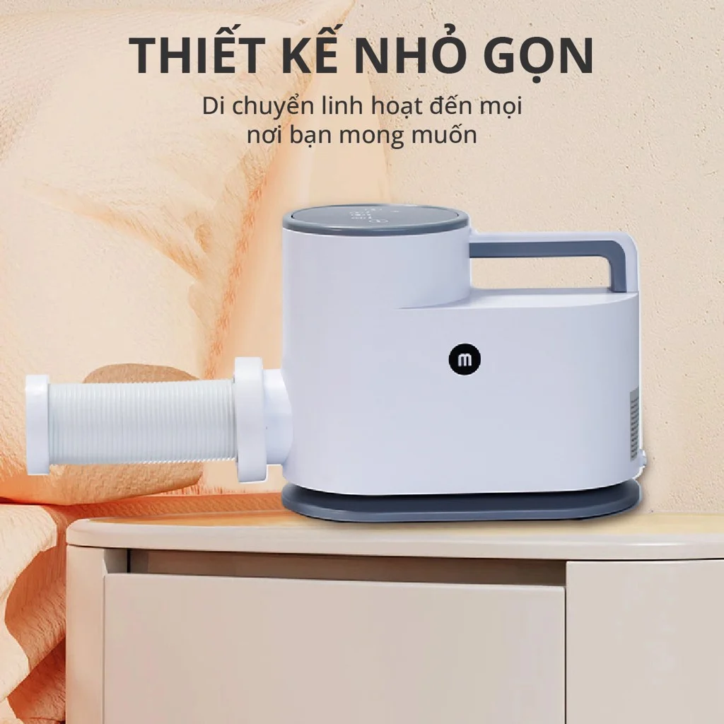 Máy sưởi chăn nệm Mishio MK308 tặng kèm đầu sấy quần áo, sấy giày - hàng chính hãng