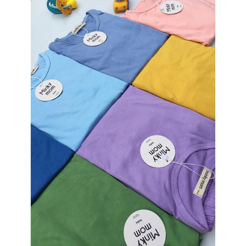 Bộ dài tay Minky Mom thun lạnh SIZE ĐẠI mềm mịn mát cho bé