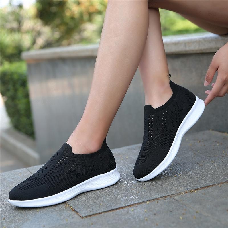 2020 Fashion women outdoor breathable running sneakers casual sport shoes