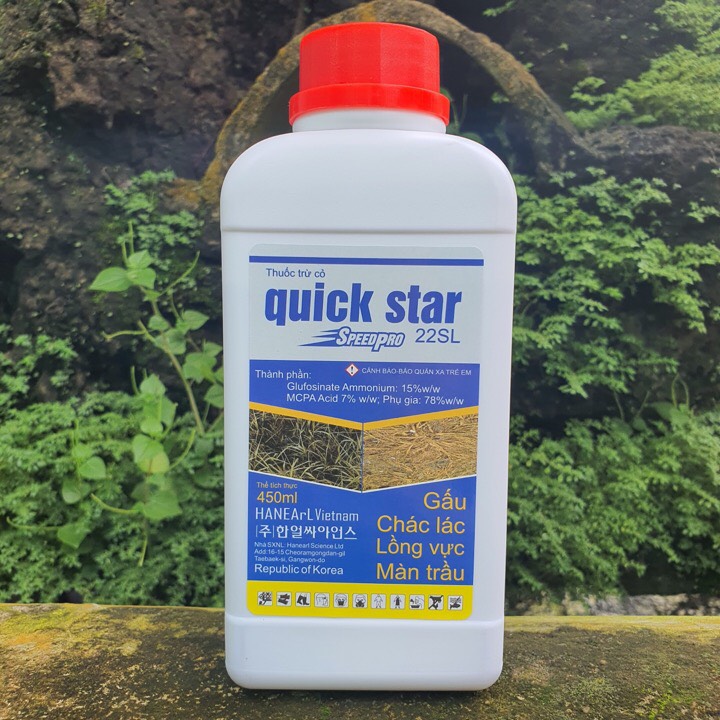 Thuốc Trừ Cỏ Lưu Dẫn Quick Star 22SL 450ml