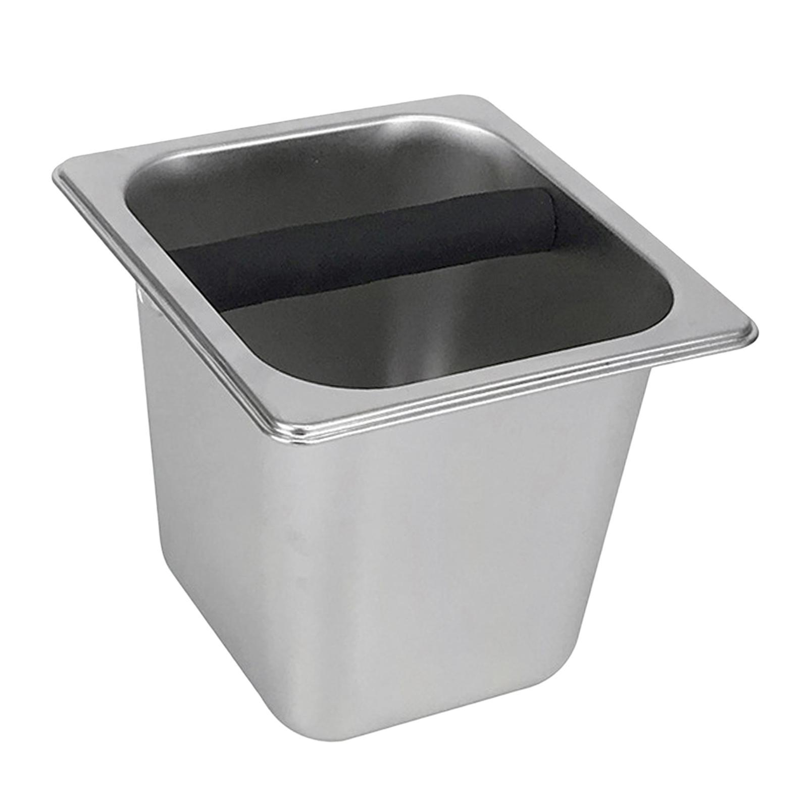 Stainless Steel Espresso with Rubber Bar for Home, Kitchen, Cafe Shop,