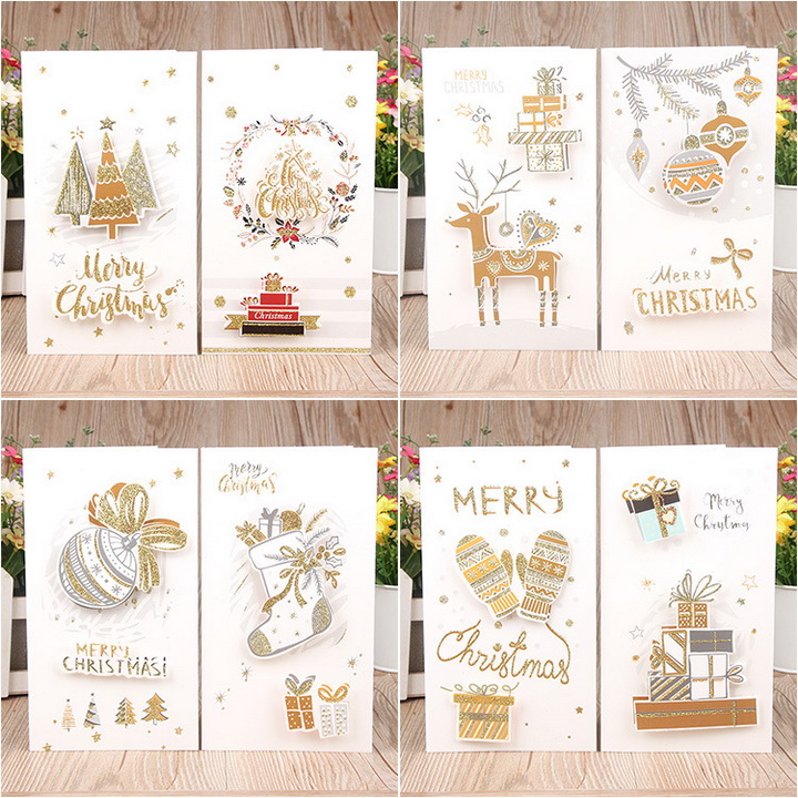 Thiệp Giáng Sinh Noel Merry Christmas Mẫu Ngẫu Nhiên