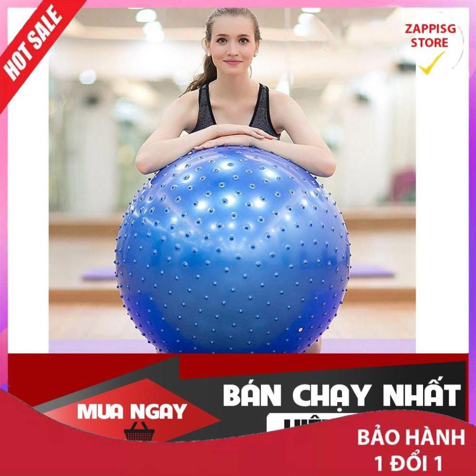 bóng tập gym,Bóng Tập Yoga Có Gai 75cm - Bảo hành 1 đổi 1