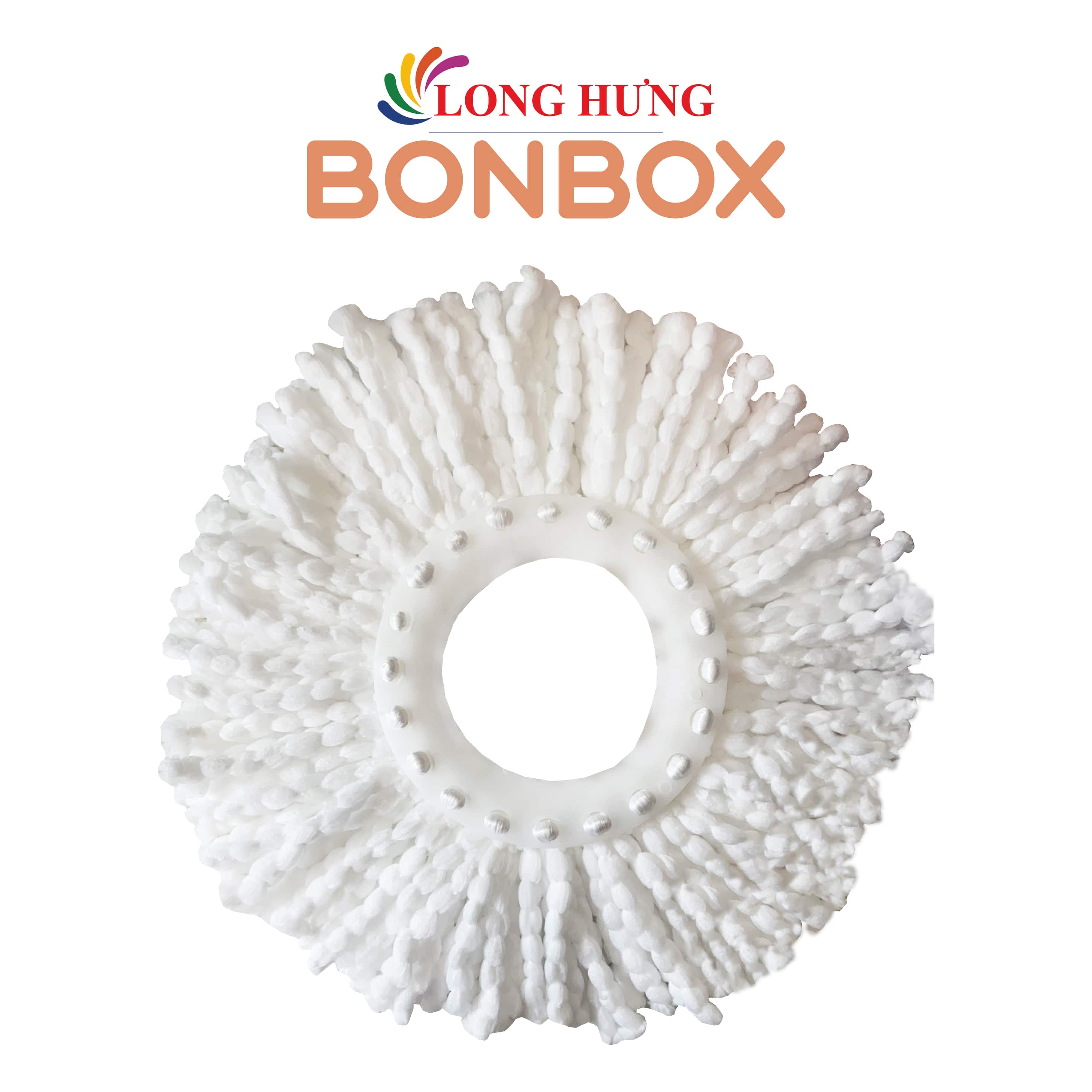 Bông lau nhà thay thế bộ lau nhà xoay tay 360 độ BONBOX BCT704/706 BCT817 - Hàng chính hãng