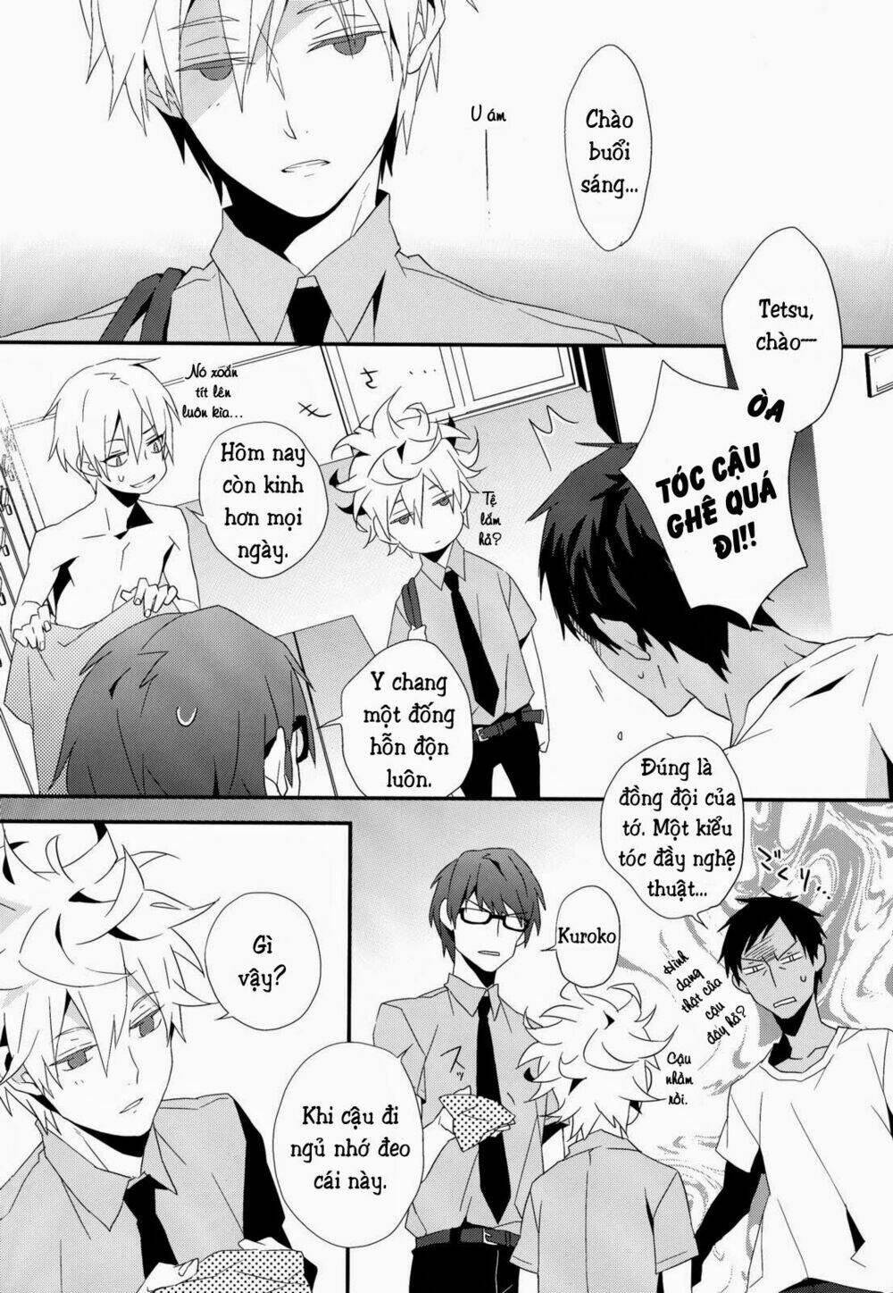 kuroko – tuyển thủ vô hình: color chart 1 chapter 1 12