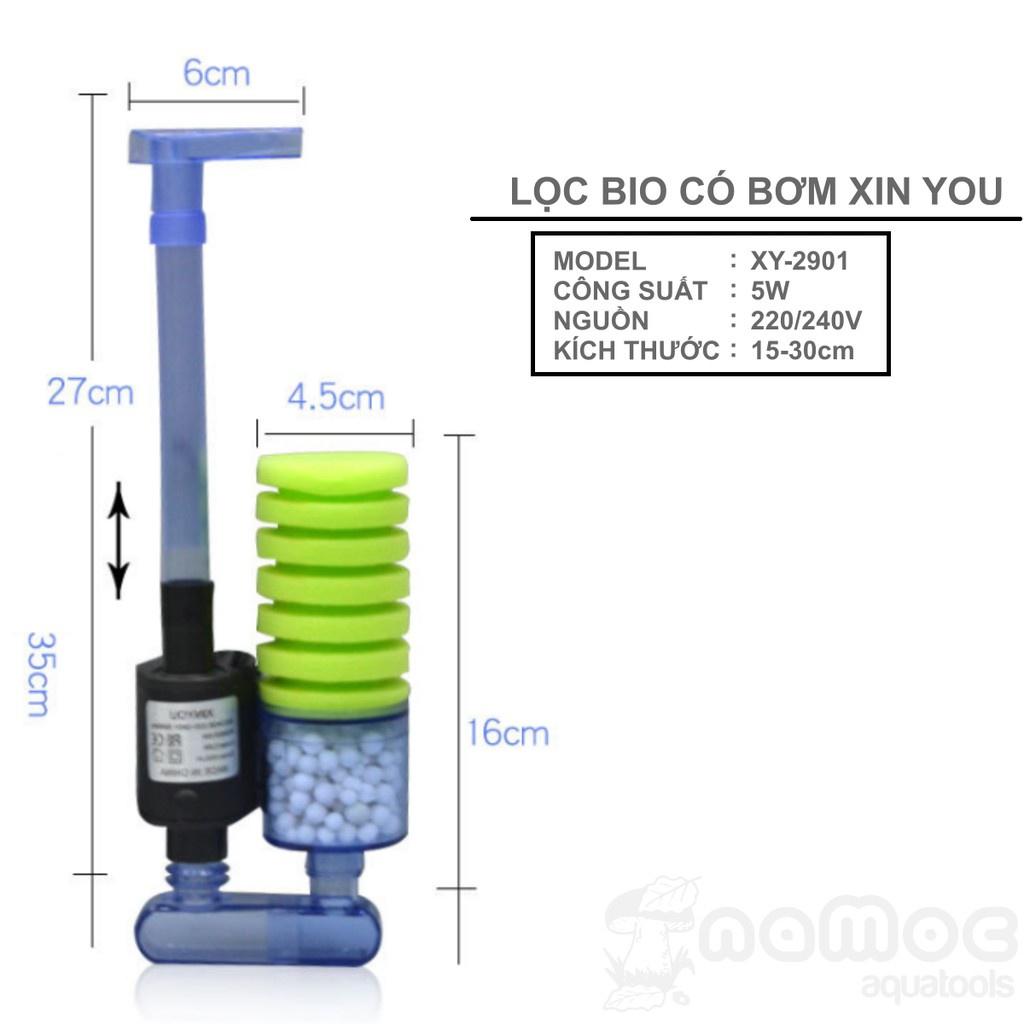 LỌC BIO CÓ BƠM BIO XY-2901, XY-2902 cho hồ cá cảnh