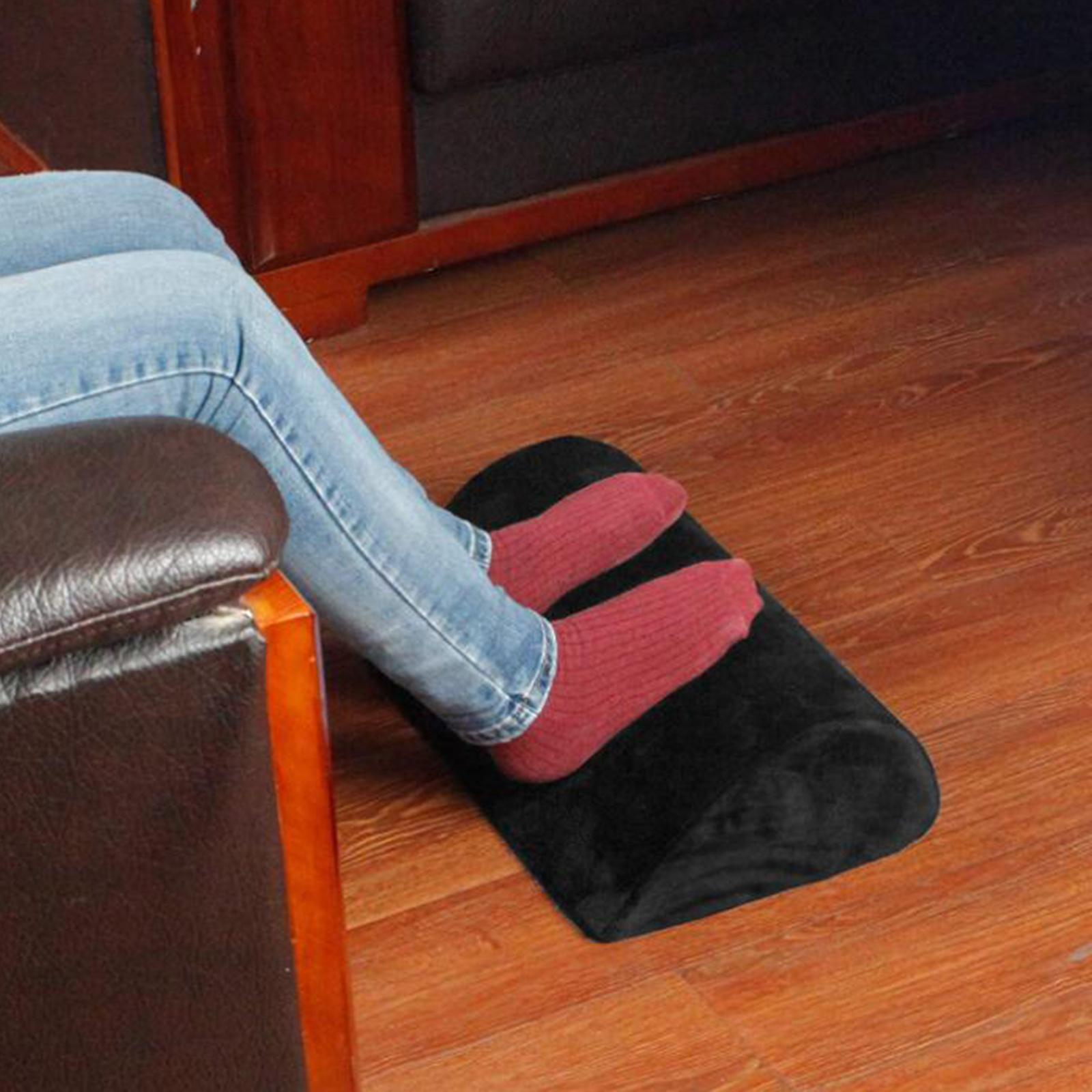 Soft Memory Foam Office Foot Rest Work  Pillow Leg Footstool Cushion
