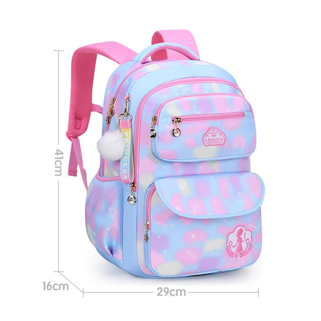 Cô Gái Dễ Thương Trường Túi Trẻ Em Trường Tiểu Học Ba Lô Tất Trẻ Em Túi Sách Công Chúa Schoolbag Mochila Infantil 2 Szies