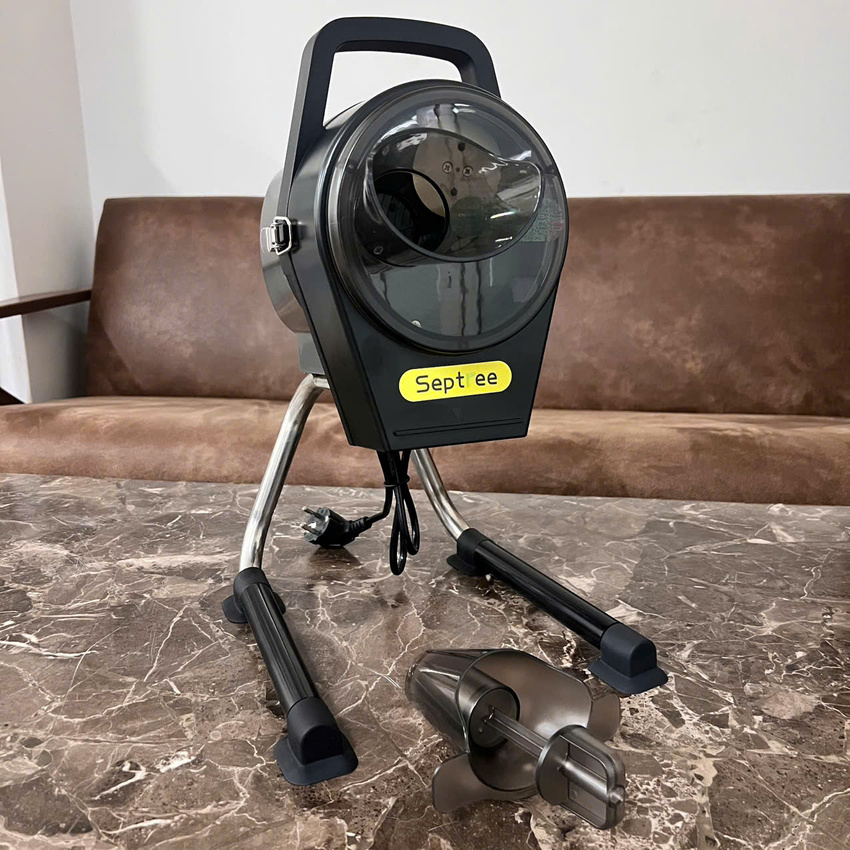 Máy thái lát, thái sợi hành lá, tỏi, ớt và rau củ quả dùng cho quán ăn, nhà hàng thương hiệu Mỹ cao cấp Septree GJ806 công suất 850W - Hàng chính hãng