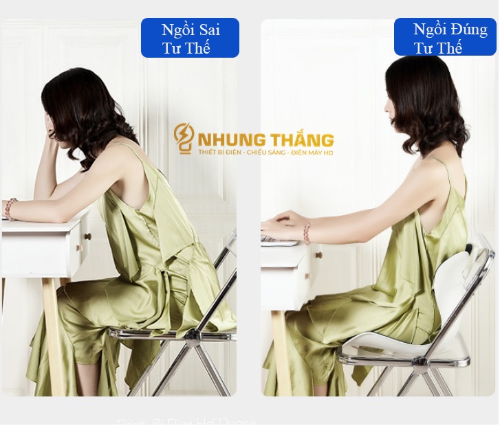 Ghế Chỉnh Dáng Ngồi Đúng - Chỉnh Eo,Chống Gù Lưng - Bảo Vệ Cột Sống - Phù Hợp Mọi Đối Tượng - Có Video