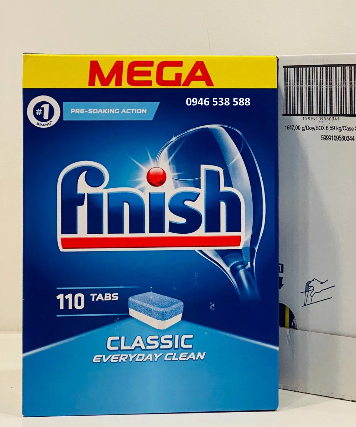 Viên rửa bát Finish Classic 120 viên / hộp ( Đức )