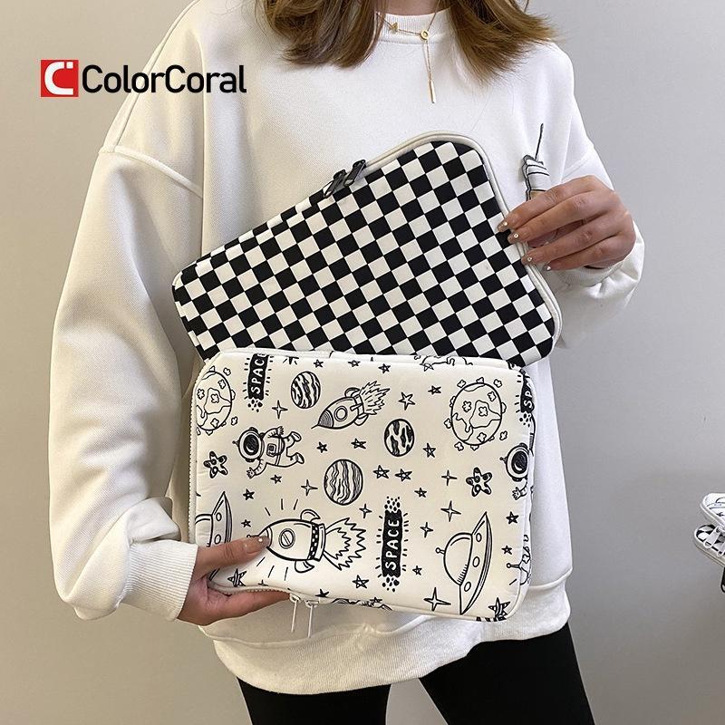 Túi đựng laptop mềm nhiều màu sắc 13 Inch cho Macbook Ipad Pro 11 12.9 Huawei Matebook Mi Pad 5