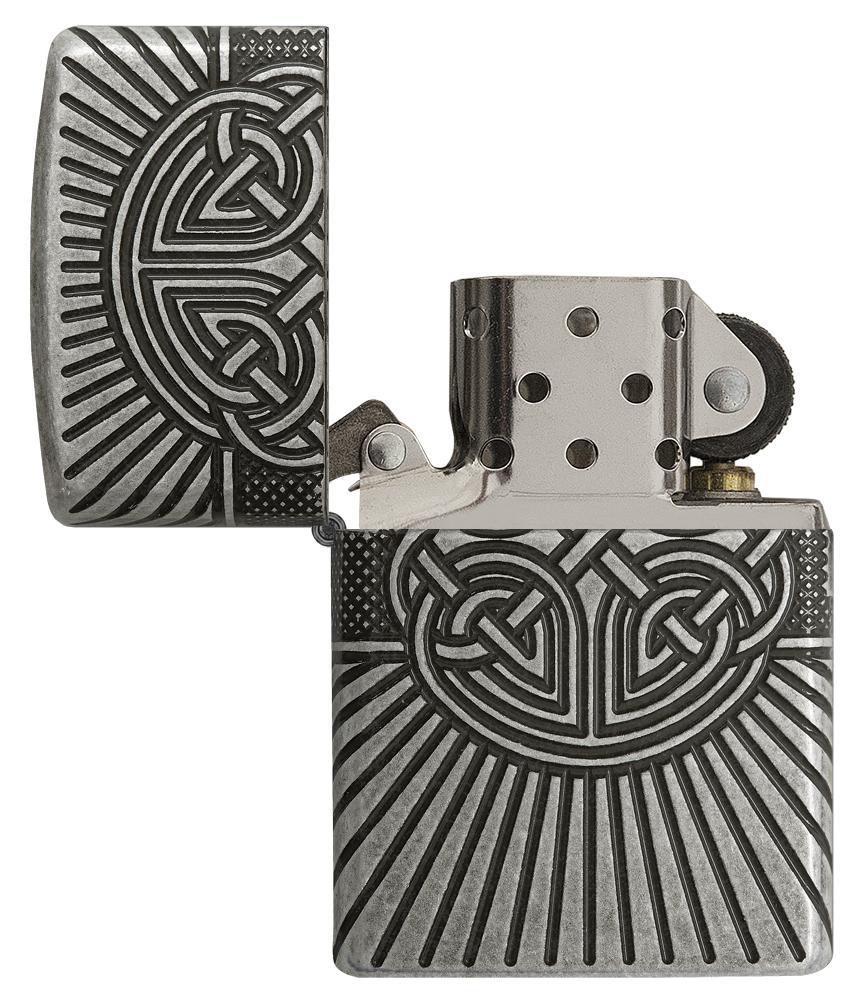 Bật Lửa Zippo Armor Celtic Cross Design 29667