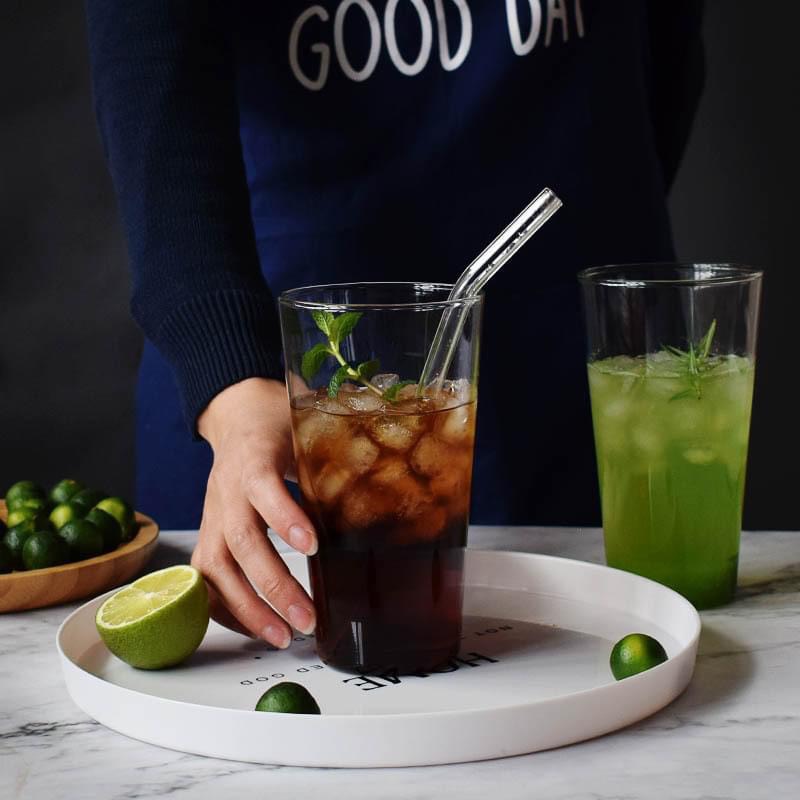 Ly Thủy Tinh Decor chịu nhiệt - Pha cafe, nước ép, sinh tố