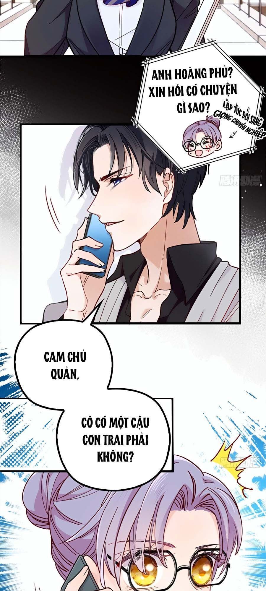 một vợ yêu, một bé con chapter 8.5 35