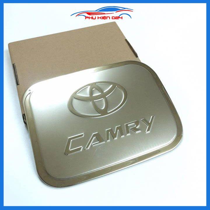 Ốp nắp xăng Camry 2007-2008-2009-2010-2011 mạ crom bảo vệ chống trầy trang trí ô tô