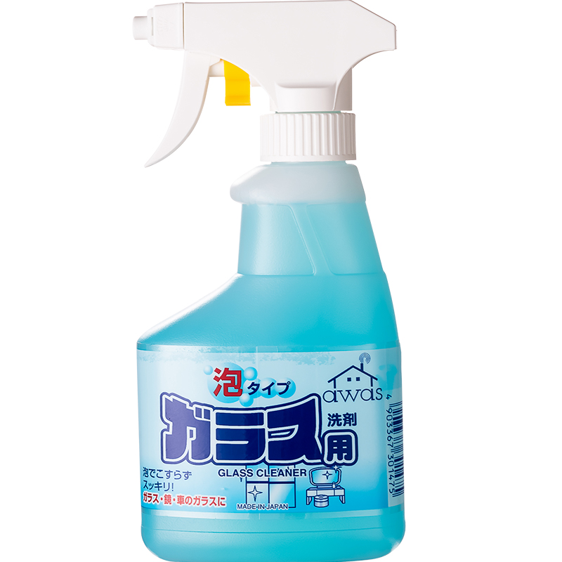 Chai xịt tẩy rửa kính dạng bọt Rocket 300ml - Made in Japan