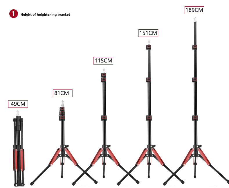 Chân đèn Beike AR-189, Hàng nhập khẩu