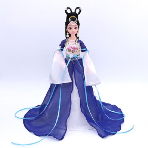 Búp bê cổ trang khớp váy xòe xinh xắn giao màu ngẫu nhiên