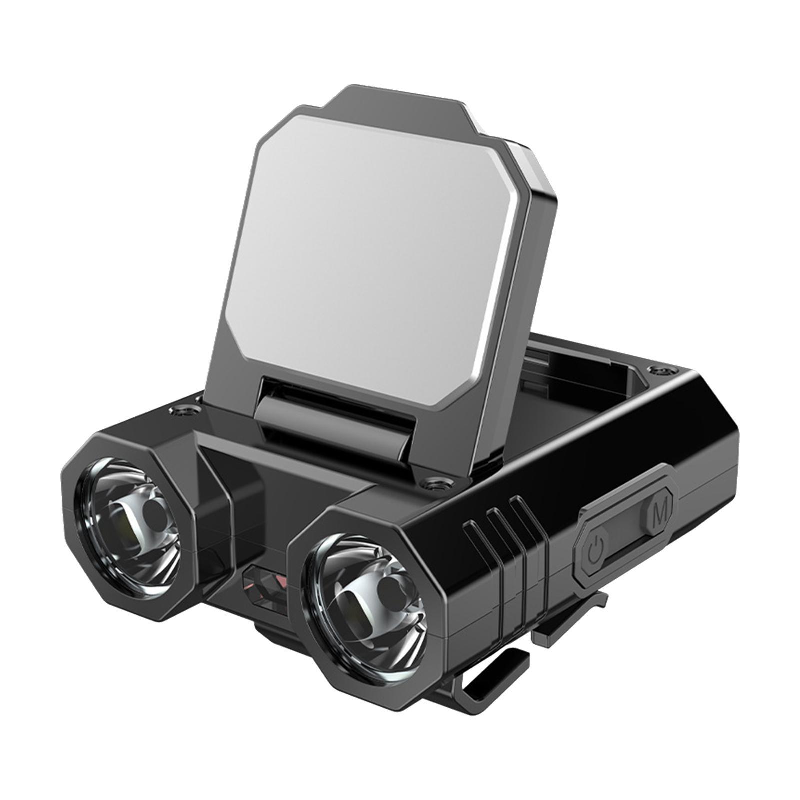 Strong Light Mini Clip On Brim Lamp Hat Light for Running Outdoor