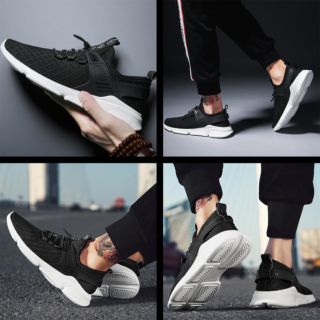 Men’s Breathable Mesh Sneakers Light-weight Casual Sports Shoes