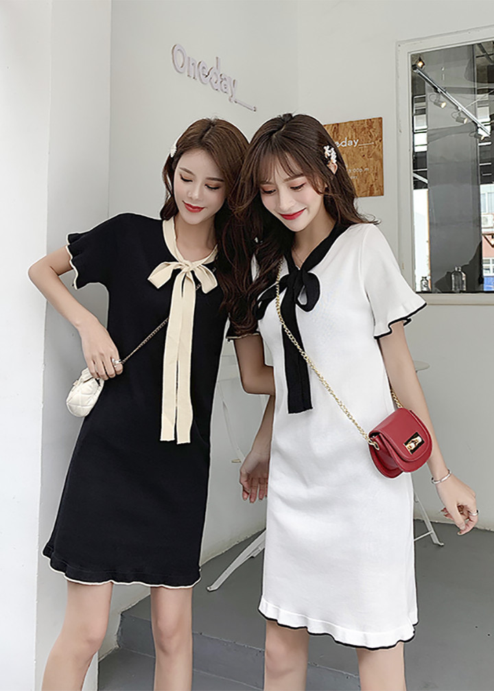 Đầm len suông dễ thương RD033