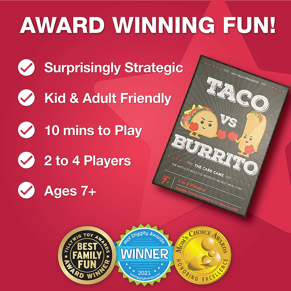 Taco vs Burrito - Trò Chơi Chiến Thuật Hoang Dã Phổ Biến Sáng Tạo Bởi 7 Tuổi