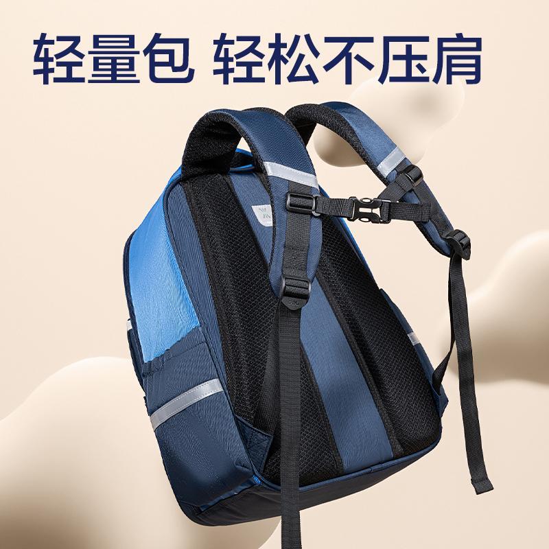 [Deli] - Ba Lô Chống Gù Chống Nước - Nhiều Màu (Hồng, Xanh Dương)