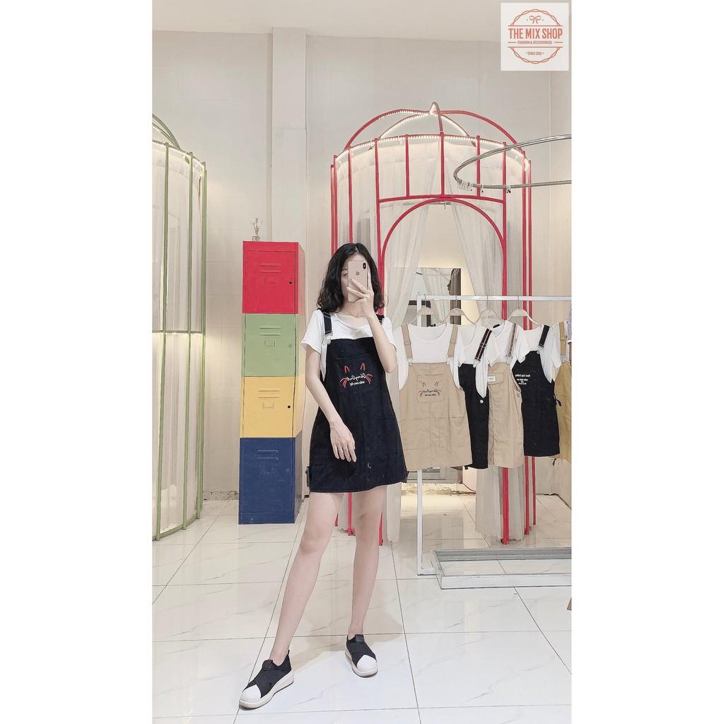 Set Váy Kèm Áo Phông Hình Ngộ Nghĩnh