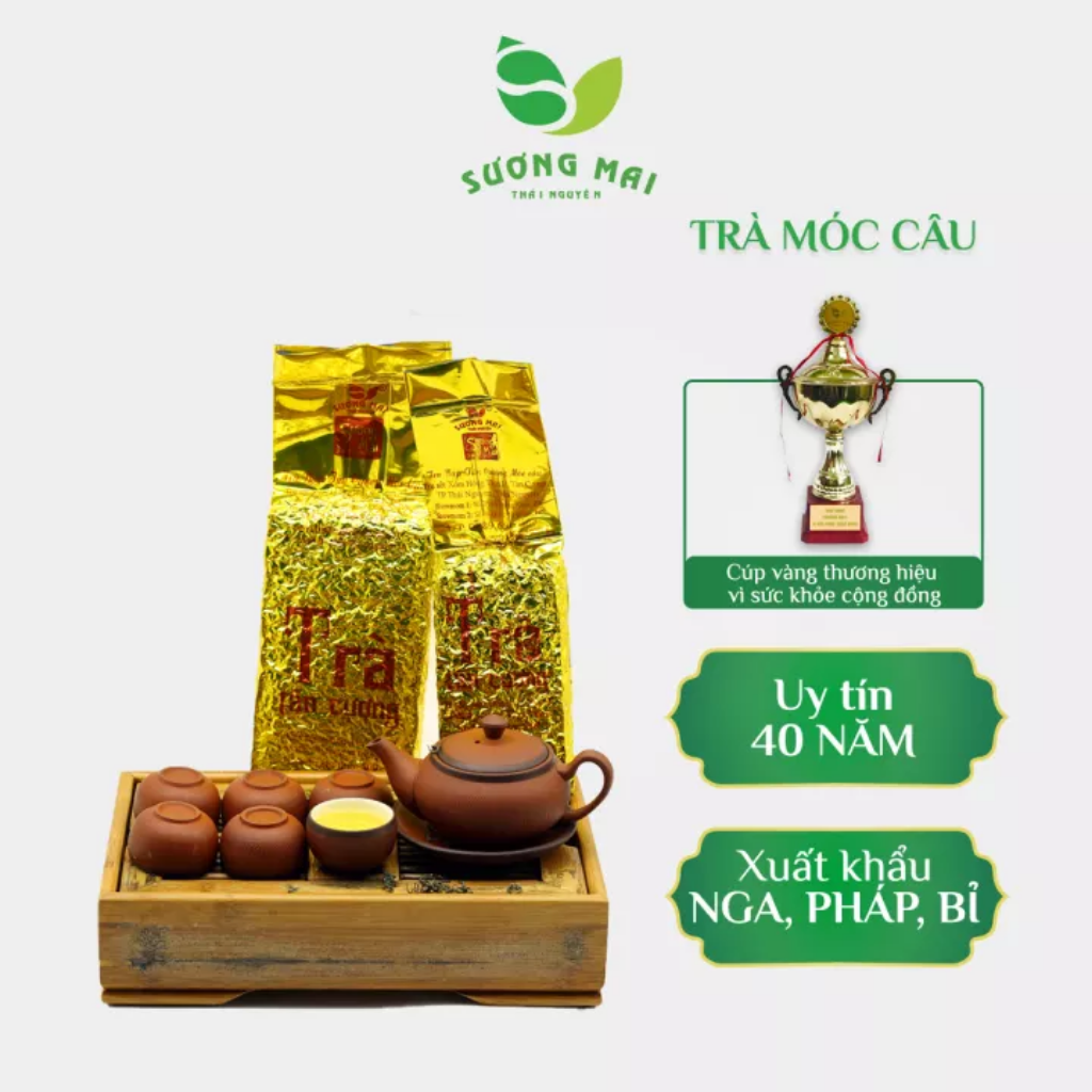 Trà búp móc câu Sương Mai - Trà Sương Mai