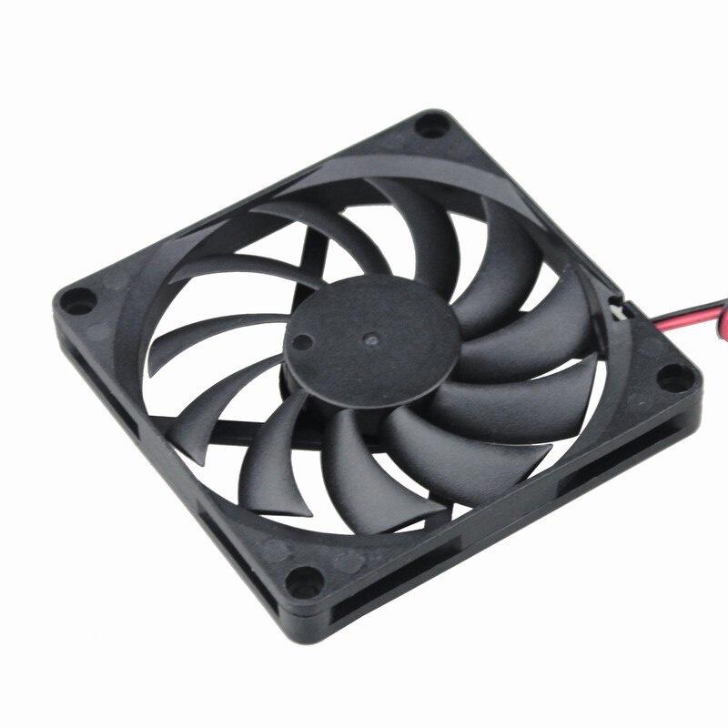 1 Pieces Gdstime DC 14V Two Wires 1Pin 8cm 80x80x1mm Brushless DC Cooling Fan 80mm x 1mm 801 Motor PC Computer CPU Cooler