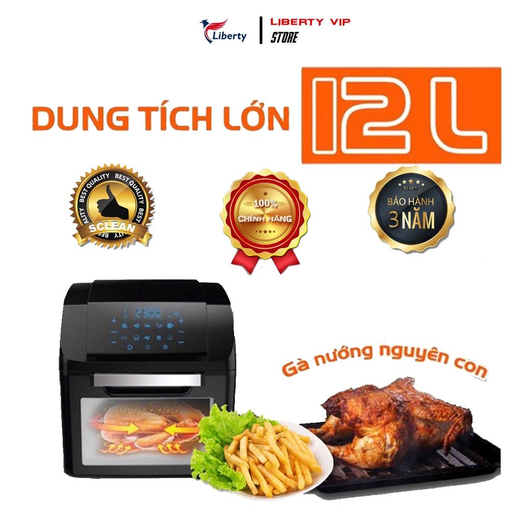 Nồi chiên không dầu Liberty kết hợp lò nướng đa năng dung tích 12L- Hàng chính hãng