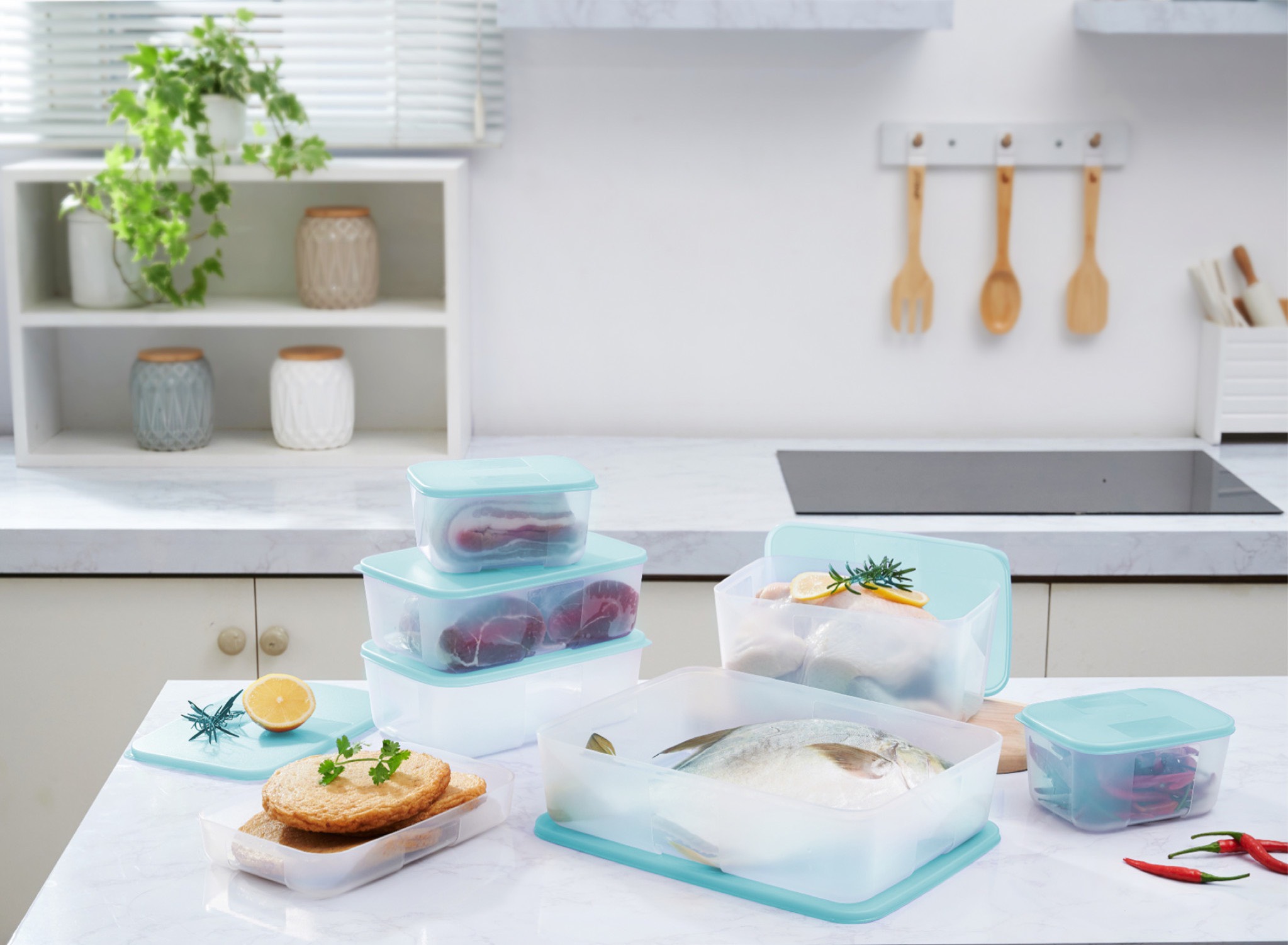 Bộ Trữ Đông Tupperware Freezermate Essential Set 7