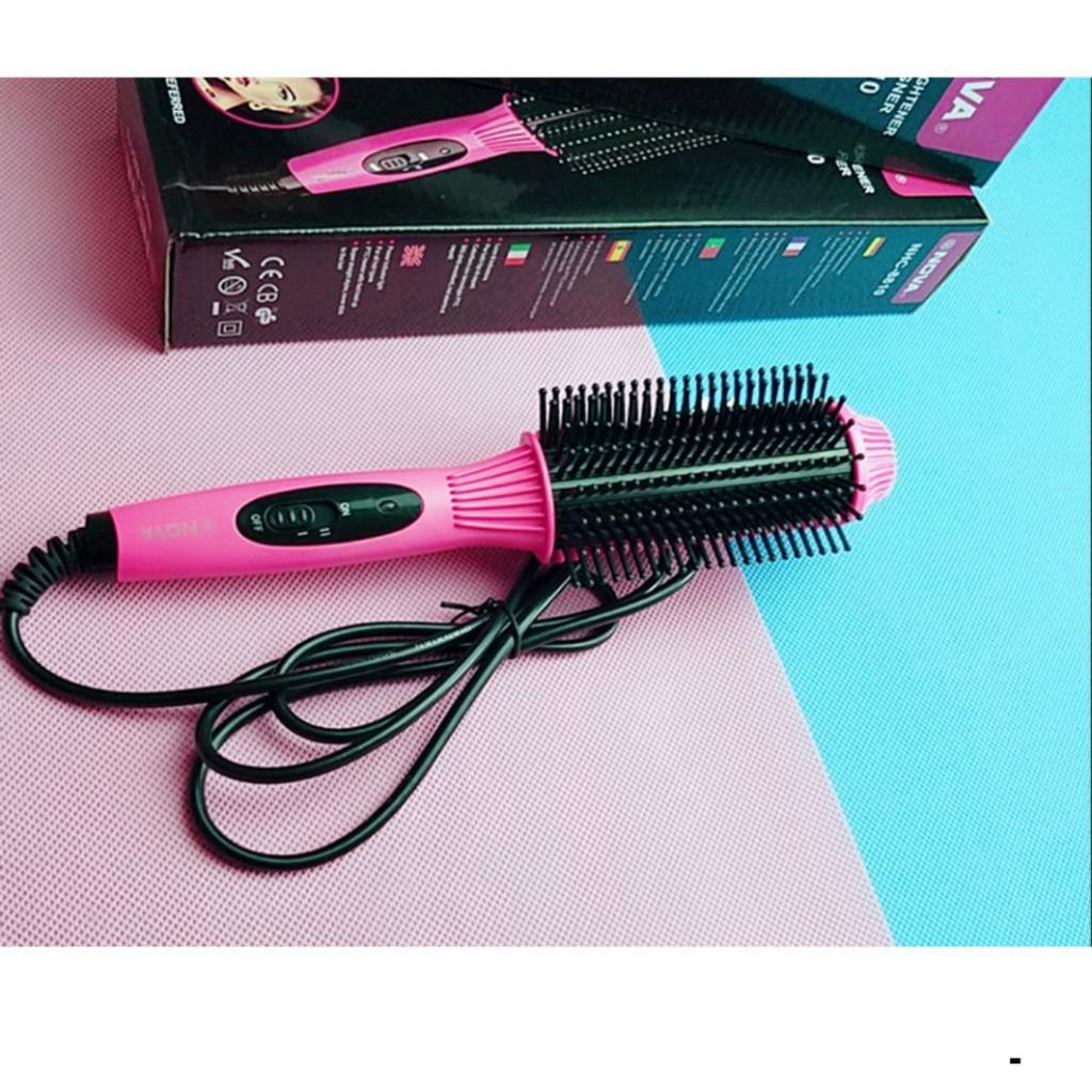 Lược điện NO.VA.  8810 - loại chuyên dụng để uốn cụp tóc - siêu tiện dụng cho mọi bạn gái