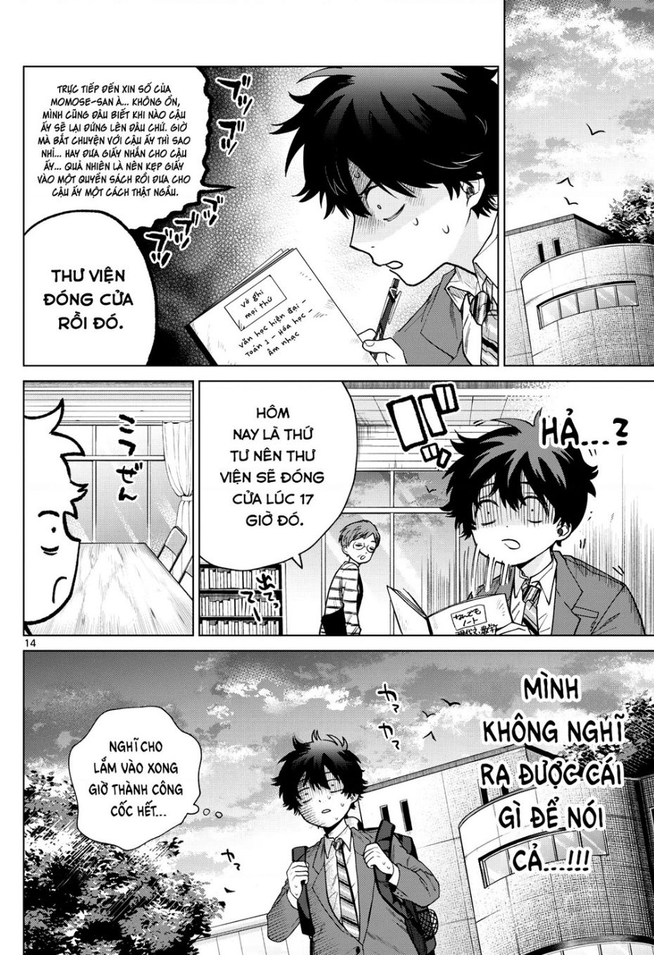 mối tình đầu đầy trắc trở của momose akira chapter 15 14