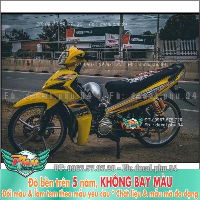 Tem rời Sirius Fi Vàng đen xám -1