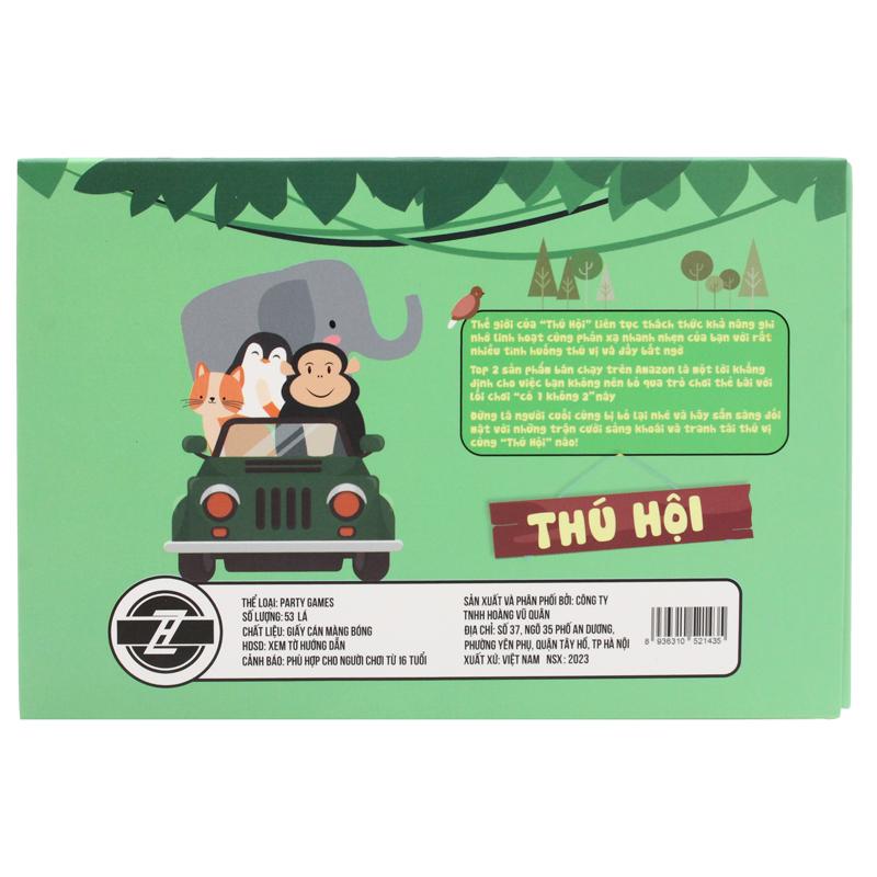 Boardgame Thú Hội 53 Lá - ZHouse ZHTH