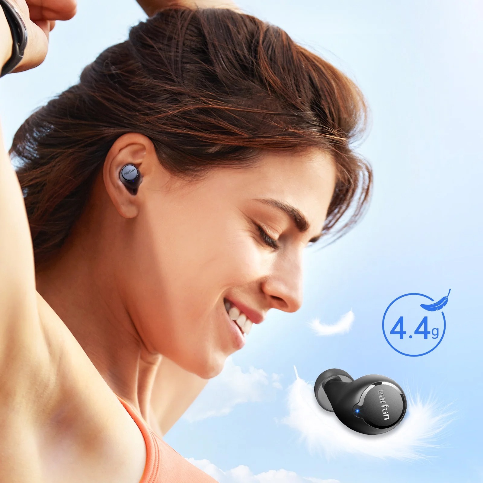 Tai nghe True Wireless EarFun Free 1S - Hàng chính hãng