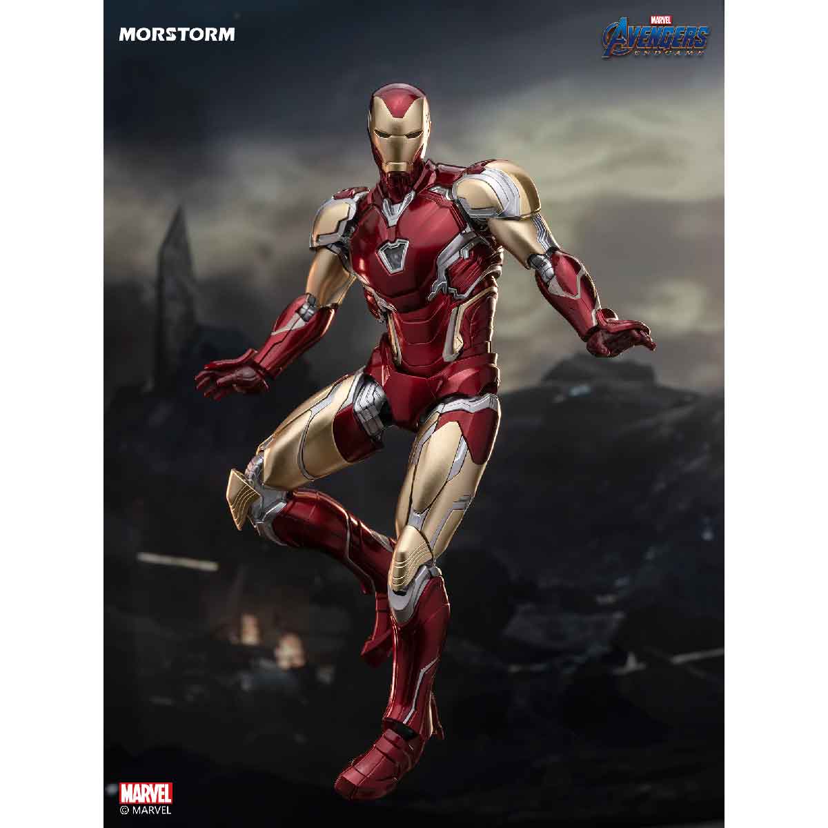 Đồ Chơi Mô Hình 1/14 Marvel Iron Man Lắp Ráp MK85 MORSTORM EM2388301