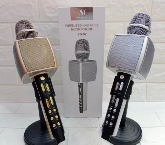 MiCRO Karaoke kèm loa bluetooth SU-YOSD YS-92: Công suất 7W, hát hay, Có hỗ trợ để hát thu âm, livestream