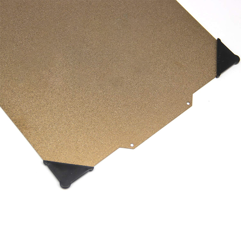 Các bộ phận máy in 3D năng lượng PEI Flex Tấm thép Spring Tấm có kết cấu và mịn PEI Base 400x400mm cho Tronxy X5S-400
