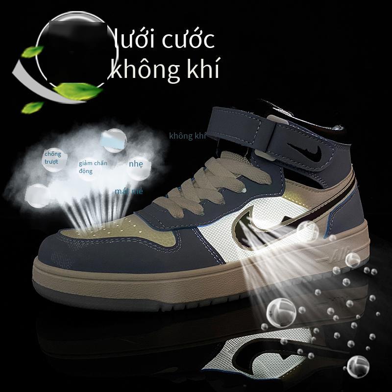 Giày thể thao phong cách mới nhất chống trượt được đề xuất giày thông thường thoáng khí giày chạy bộ giày chạy bộ