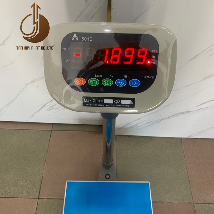 Cân Bàn Điện Tử A501E THW - Mặt Bàn Cân 300X400MM