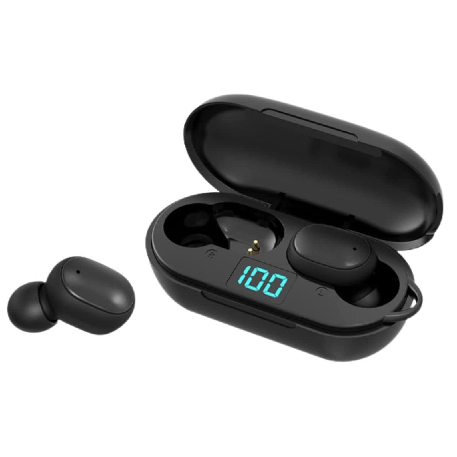 BT5.0 Tai Nghe Không Dây Chân Thực Tai Nghe Nhét Tai Mini Tai Nghe Thể Thao Chống Thấm Mồ Hôi Tai Nghe Nhét Tai Có Hộp Sạc Mic Hiển Thị Pin