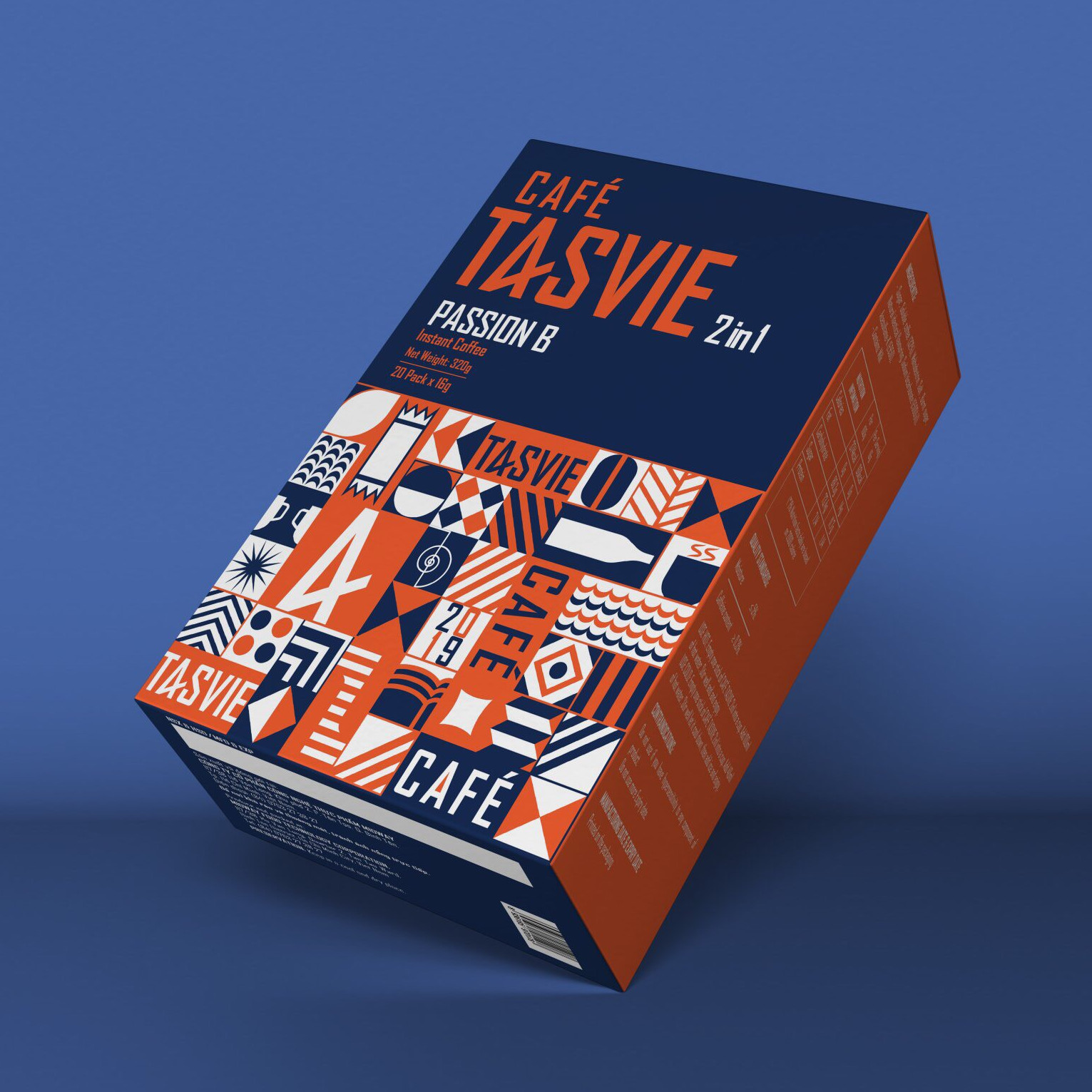 Cafe Tasvie 2in1 Passion B- Cà phê hoà tan 320gr